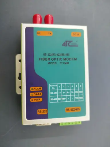 Módem de fibra óptica 277MM