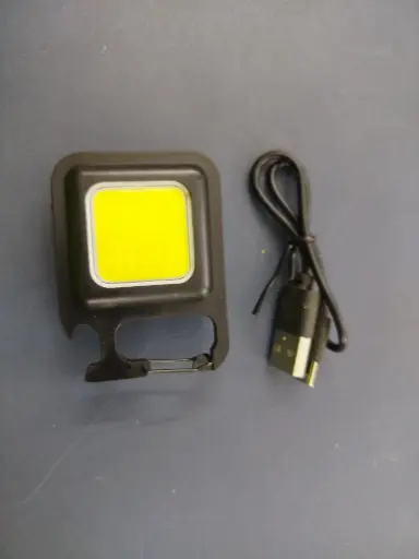 Luz de llavero recargable COB 